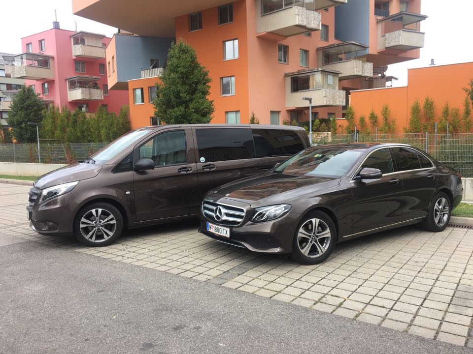 Vietransfers Austria осигурява коли от различен клас